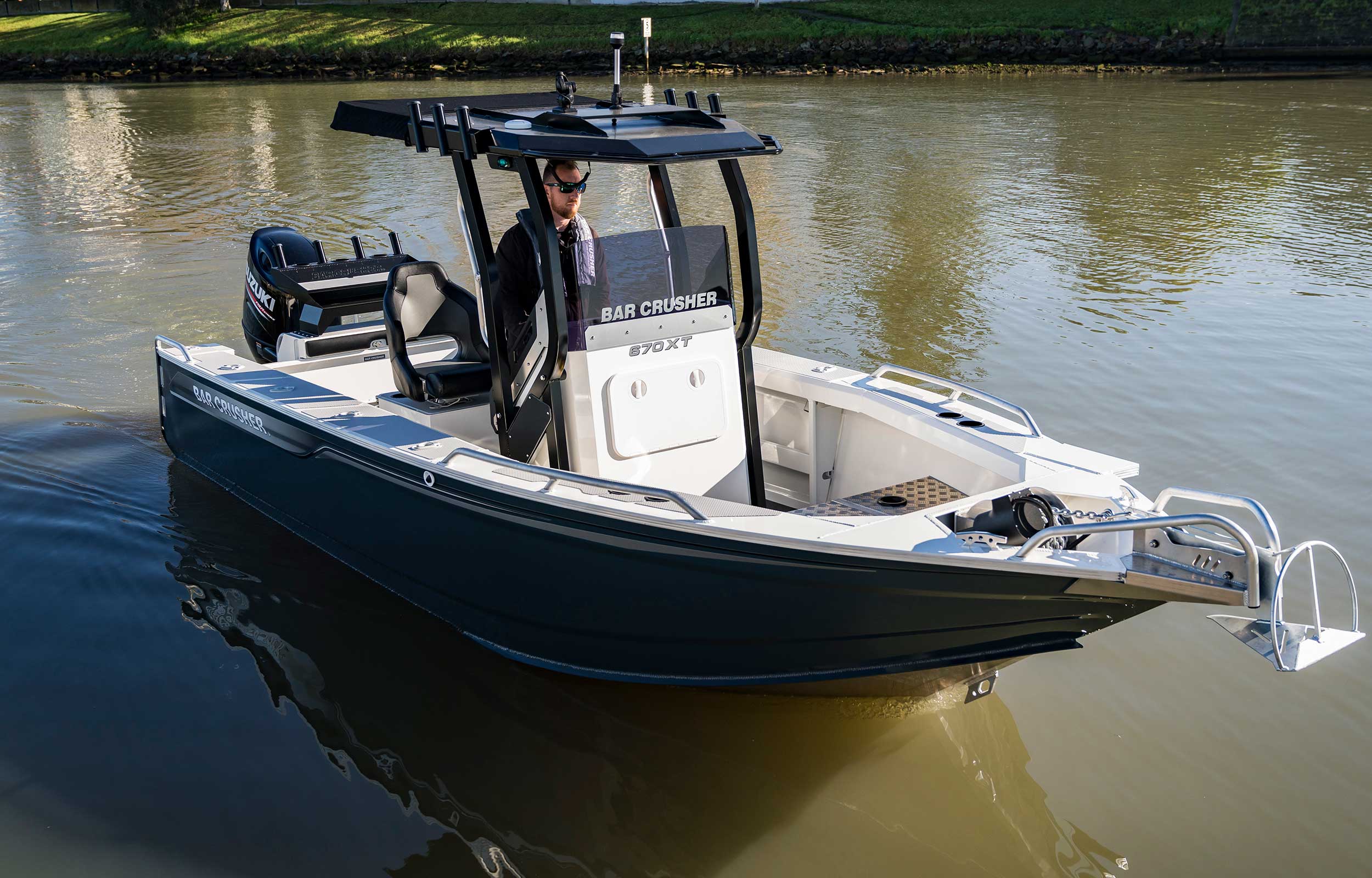 670XT - Plate Aluminium Fishing Boat | Bar Crusher Boats